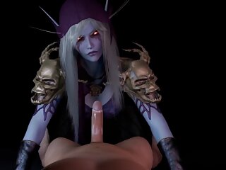 Sylvanas Windrunner Give A Blow Job In Pov: Warcraft Porn Parody free video