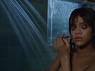 Rihanna Nude, Bates Motel, Sexy Shower Scene free video