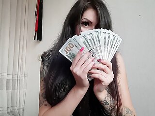 Financial Dominance From Dominatrix Nika. You Will Be My Cash Pig, Mistress Loves Money And You Must Carry All Your Mone free video