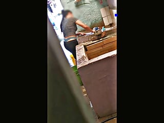 Pervert Stepbrother Records His Cute Little Sister Washing Clothes And Then Fucks Her free video