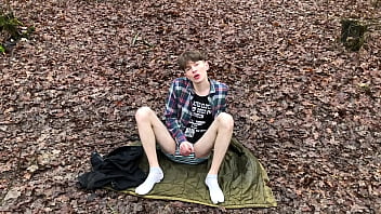 Extreme! Hottest Teen Masturbates His Big Dick Outdoors /Uncut / Perfect Dick Size / Sexy /Fit free video