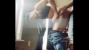 Construction Worker Fucks Ts Girlfriend In Abandoned House free video