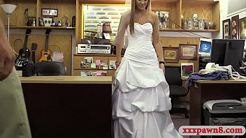Cute Blond Girl Wears Her Wedding Dress And Fucked Hard free video