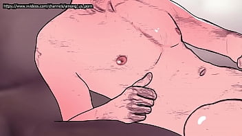 One Piece Yaoi - Luffy Cums After Masturbating - Anime Hentai free video