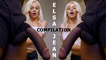 Bangbros - Teen Elsa Jean Compilation: Petite Girl Stuffed With Big Cocks free video