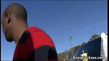 Blacks Onboys - Black Gay Dude Fuck White Twink Hard 13 free video
