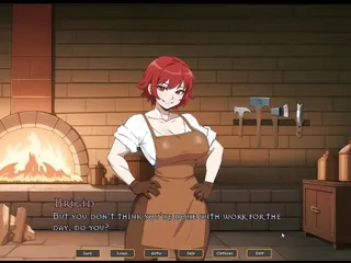 Tomboy Love In Hot Forge Hentai Game Ep.1 She Is Masturbating While Thinking Of You free video