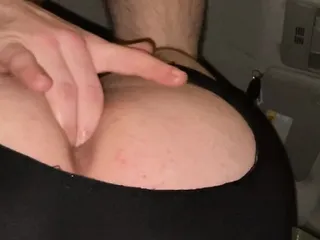 Anal Play After I Get My Virgin Hole Bald And Crossdress free video