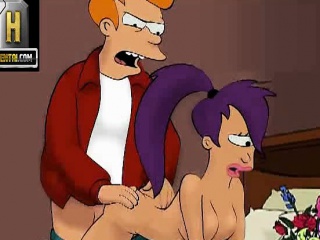 Futurama Porn - Fry And Leela Having Sex free video