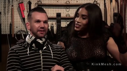 Beautiful Tranny Mistress Gets Anal Fucked free video