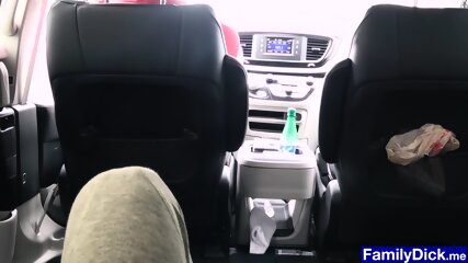 Stepdad Tells His Stepson To Suck His Cock In The Car free video
