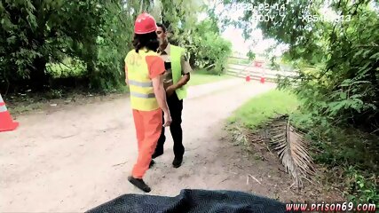 Bubble Butt Cop Gay Man Trash Pick-Up Ass Fuck Field Trip free video